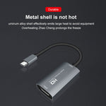 Boîtier de Capture Audio Vidéo Z29A HDMI Femelle vers USB-C / Type-C Mâle, Z29A