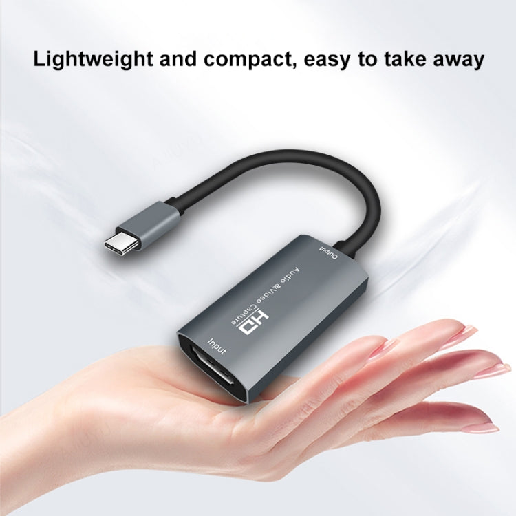 Boîtier de Capture Audio Vidéo Z29A HDMI Femelle vers USB-C / Type-C Mâle, Z29A