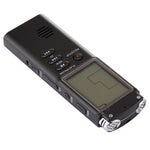 Enregistreur vocal audio portable VM113, 8 Go, supporte la lecture de musique / entrée LINE-IN et enregistrement téléphonique