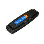 SK001 Enregistreur vocal USB portable rechargeable en forme de clé USB, sans mémoire, sans mémoire