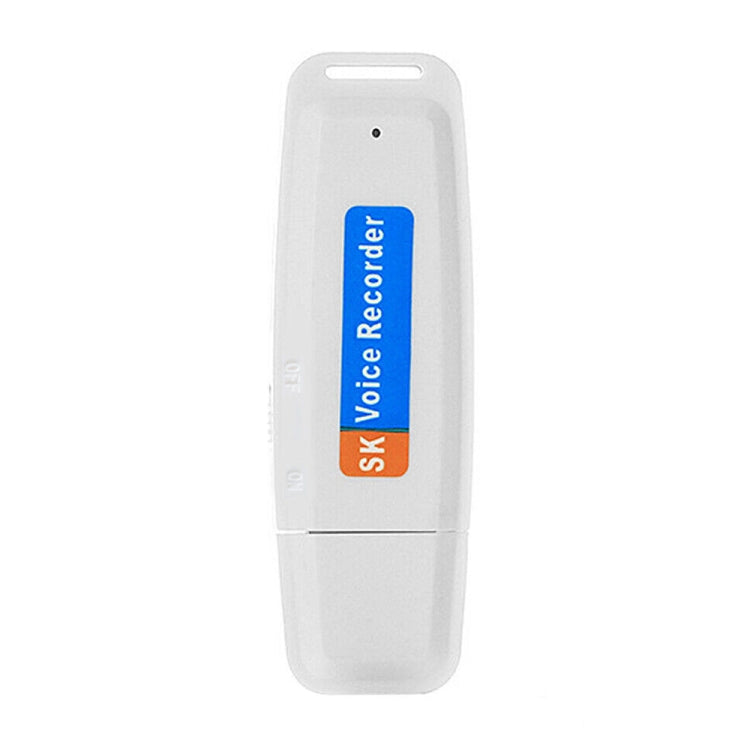 SK001 Enregistreur vocal USB portable rechargeable en forme de clé USB, sans mémoire, sans mémoire