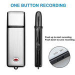 Enregistreur vocal de réunion portatif rechargeable U-Disk SK858 16 Go, 16 Go