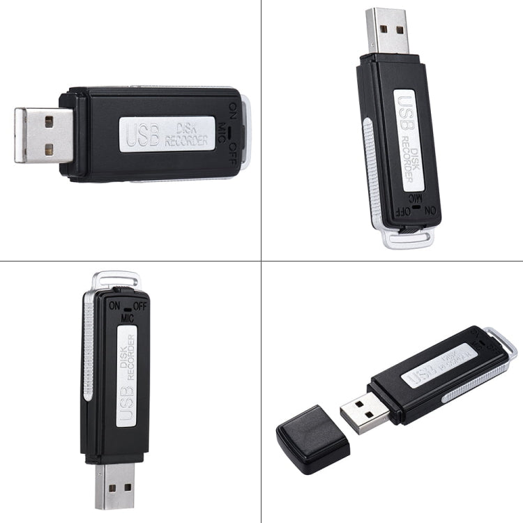 Enregistreur vocal portable USB SK868 16 Go rechargeable, 16 Go