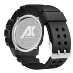 NORTH EDGE Montre intelligente multifonction Bluetooth AK avec rétroéclairage LED, supporte rappel d'appel entrant, chronomètre intelligent, rappel d'informations, AK