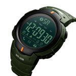 SKMEI 1301 Montre intelligente sportive Bluetooth multifonction étanche 50m, compatible avec Android & iOS