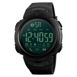 SKMEI 1301 Montre intelligente sportive Bluetooth multifonction étanche 50m, compatible avec Android & iOS