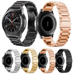Bracelet de montre en acier inoxydable pour Samsung Gear S3 22 mm