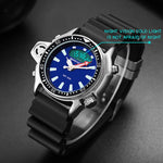 Montre numérique étanche 50m multifonctionnelle SANDA 3008 pour hommes, sports de plein air, noctiluque