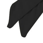 Bandeau unisexe extensible anti-transpiration pour exercice, yoga, gym, bandana, bandeau, foulard, taille : 1,2*0,06m, bandeau anti-transpiration (noir)