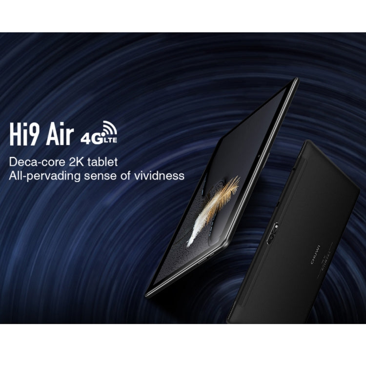 Android 8.0, MTK (Helio X27) Deca Core jusqu'à 2,1 GHz, prend en charge OTG, FM, Bluetooth, WiFi double bande, réseau : 4G, Hi9 Air 4 Go + 64 Go