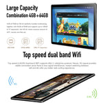 Android 8.0, MTK (Helio X27) Deca Core jusqu'à 2,1 GHz, prend en charge OTG, FM, Bluetooth, WiFi double bande, réseau : 4G, Hi9 Air 4 Go + 64 Go