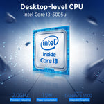 Windows 10 Home Intel Core i3-5005U 2.0GHz, prise en charge WiFi & Bluetooth & carte TF & HDMI, X15 8GB+256GB