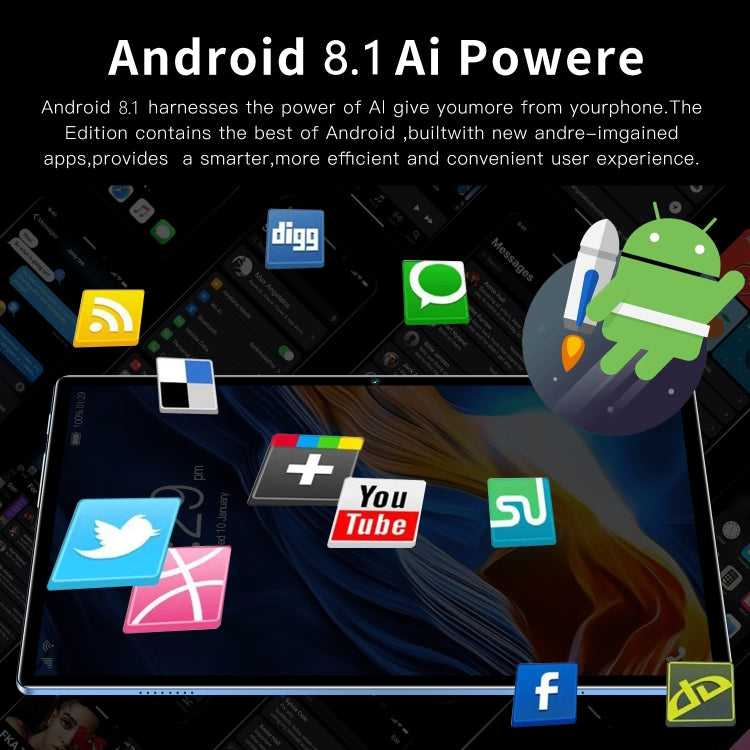 Android 8.1 MTK6750 Octa Core, Double SIM, WiFi, Bluetooth, GPS
