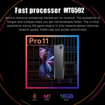 Android 7.0 MT6592 Octa Core, support double SIM, WiFi, BT, GPS, 2 Go + 16 Go
