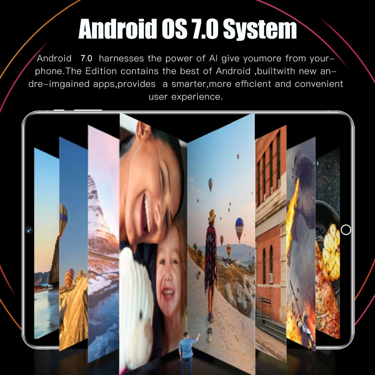 Android 7.0 MT6592 Octa Core, support double SIM, WiFi, BT, GPS, 2 Go + 16 Go