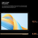 MagicOS 7.0 Dimensity 8100 Octa Core, 8 haut-parleurs batterie grande capacité 10050mAh, ne prend pas en charge Google, 8GB+128GB
