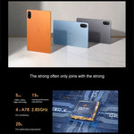 MagicOS 7.0 Dimensity 8100 Octa Core, 8 haut-parleurs batterie grande capacité 10050mAh, ne prend pas en charge Google, 8GB+128GB