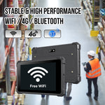 Étanchéité IP68 antichoc et antipoussière, Android 10.0 MT6771 Octa Core, prend en charge GPS/WiFi/BT/NFC, prise britannique, 8 pouces 4 Go+64 Go