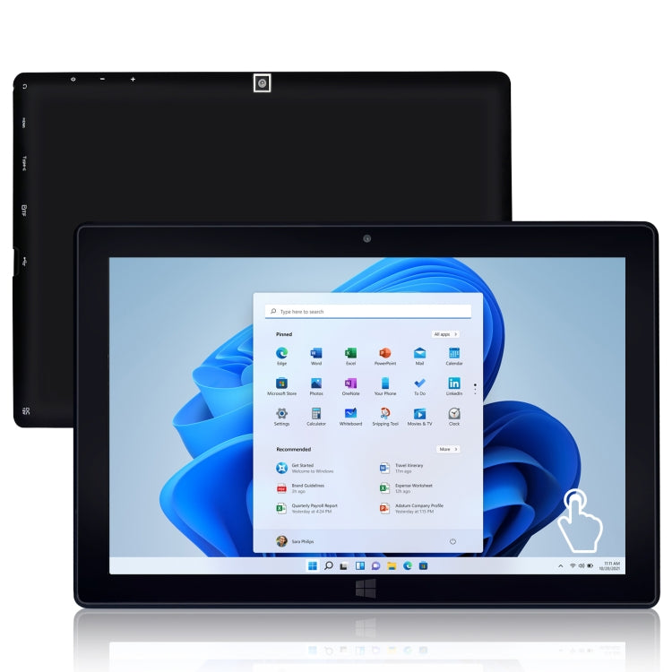 Windows 10, Intel Celeron J3455 Quad Core, supporte carte TF & HDMI & BT & double WiFi, clavier non inclus, N4000 4 cœurs 8 Go+128 Go
