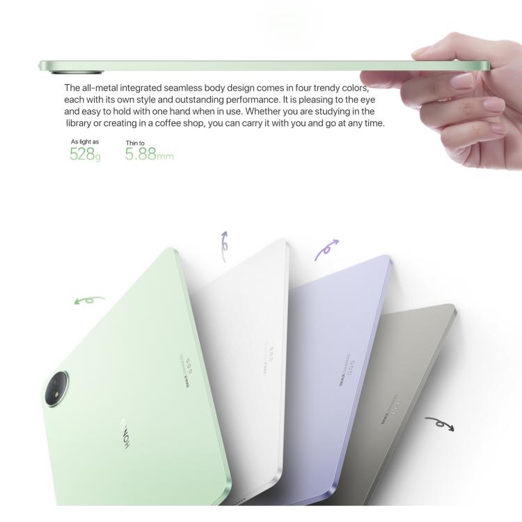 Honor MagicPad3 Tablette WiFi 12,5 pouces, 8GB+256GB MagicOS 9.0.1 Qualcomm Snapdragon 8 Gen3 Octa Core, 8GB+256GB