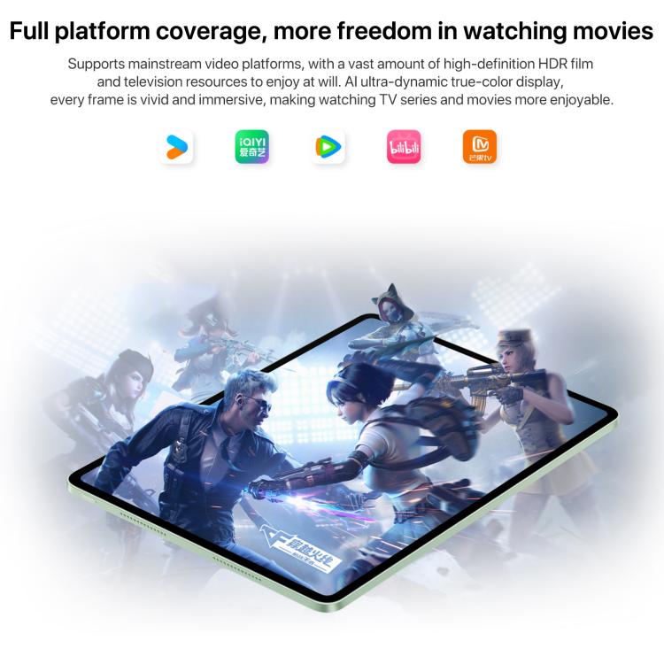 Honor MagicPad3 Tablette WiFi 12,5 pouces, 12GB+256GB MagicOS 9.0.1 Qualcomm Snapdragon 8 Gen3 Octa Core, 12GB+256GB