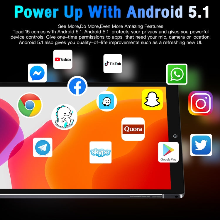 Android 5.1 MT6592 Quad Core, Support double SIM, WiFi, BT, GPS, P15 1GB+32GB