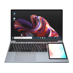 Ordinateur portable UNIWA ULAP Q15ZR, 8GB+512GB, double écran 15,6 pouces et 7 pouces Windows 11 Intel Alder Lake N100 Octa Core, prise AU, 8GB+512GB