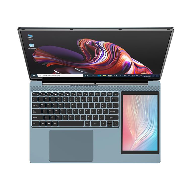 Ordinateur portable UNIWA ULAP Q15ZR, 8GB+512GB, double écran 15,6 pouces et 7 pouces Windows 11 Intel Alder Lake N100 Octa Core, prise AU, 8GB+512GB