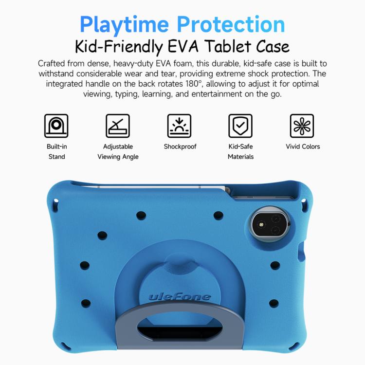 Tablette PC pour enfants Ulefone Tab A10 Pro, 6 Go+128 Go, 8,68 pouces Android 15 MediaTek Helio G91 Octa Core Réseau 4G, prise EU
