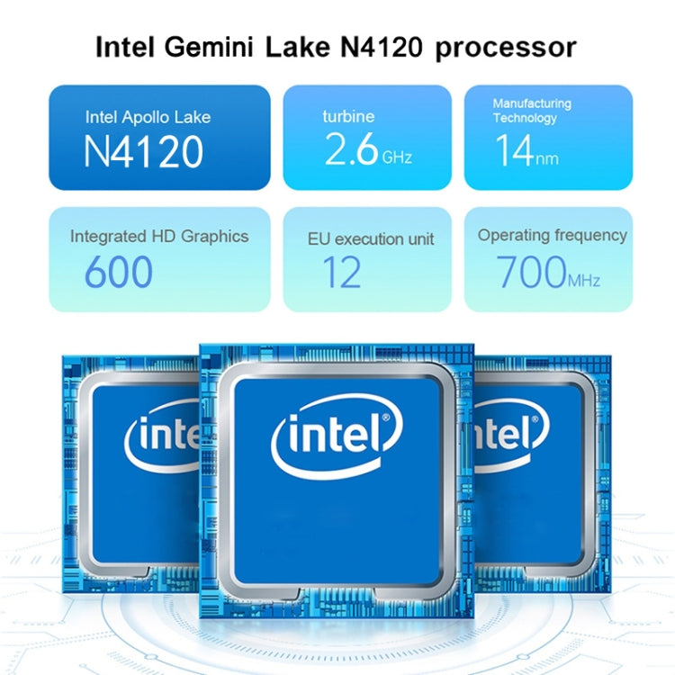 Système Windows 10, Intel Gemini Lake N4120 Quad Core jusqu'à 2,6 GHz, avec clavier et stylet, compatible Wi-Fi double bande et Bluetooth et carte TF et HDMI, prise US, W10 avec clavier et stylet