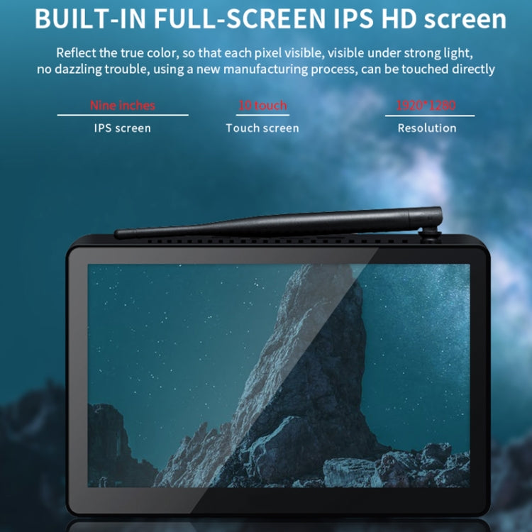 PiPo X9S Mini PC tout-en-un, 9,0 pouces, 4GB+64GB, Windows 10 Intel Celeron J4105 Quad Core, Prise US, 4GB+64GB