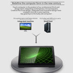 PiPo X9S Mini PC tout-en-un, 9,0 pouces, 4GB+64GB, Windows 10 Intel Celeron J4105 Quad Core, Prise US, 4GB+64GB