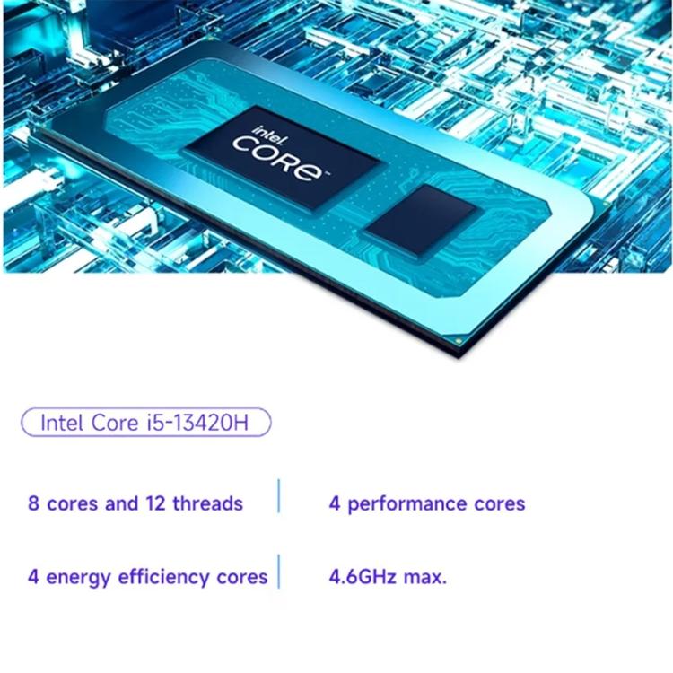 Ordinateur portable Lenovo XiaoXin 16 2025, 16 pouces, 24GB+512GB, Windows 11, Intel Core i5-13420H 8 cœurs, prise US, XiaoXin 16 2025