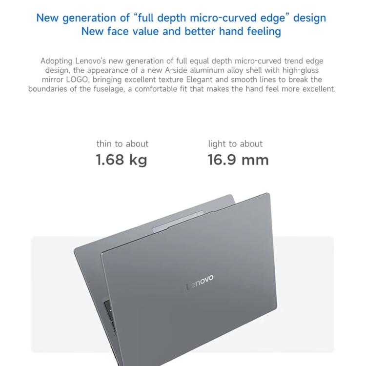 Ordinateur portable Lenovo XiaoXin 16 SE 2025, 16 pouces, 16GB+512GB, Windows 11, Intel Core i5-13420H 8 cœurs, prise US, XiaoXin 16 SE 2025