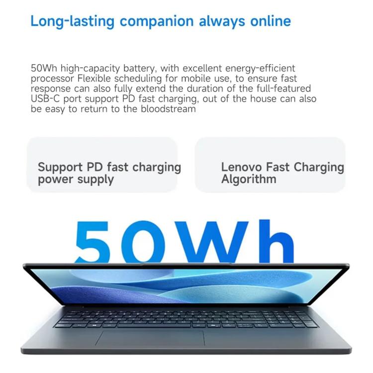 Ordinateur portable Lenovo XiaoXin 16 SE 2025, 16 pouces, 16GB+512GB, Windows 11, Intel Core i5-13420H 8 cœurs, prise US, XiaoXin 16 SE 2025