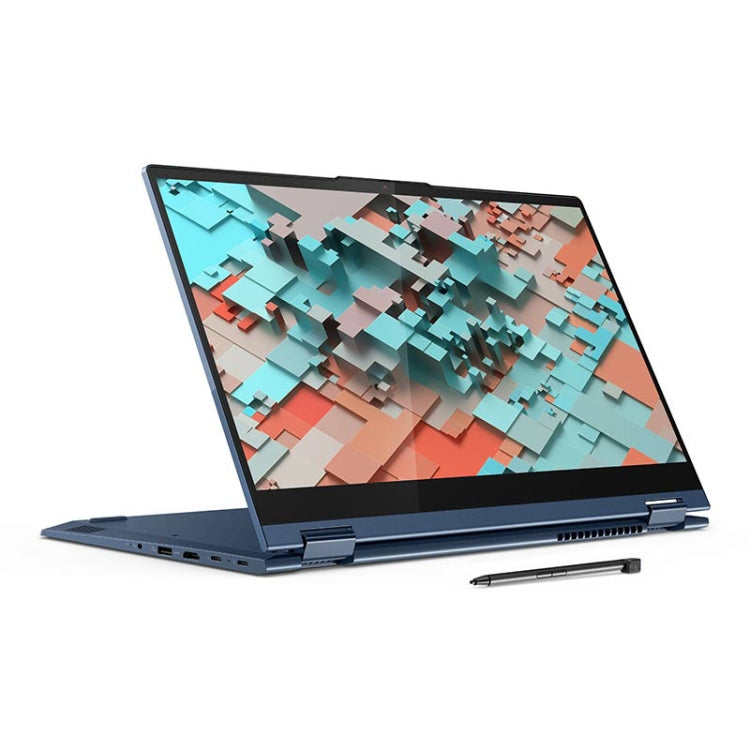 Windows 10 Professionnel, Intel Core i5-1135G7 Quad Core jusqu’à 4,2 GHz, support WiFi 6, Bluetooth et HDMI, prise US (bleu), Yoga 1JCD Core i5