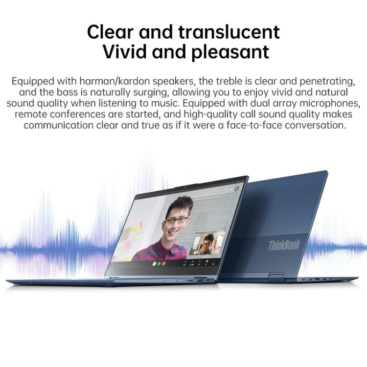 Windows 10 Professionnel, Intel Core i5-1135G7 Quad Core jusqu’à 4,2 GHz, support WiFi 6, Bluetooth et HDMI, prise US (bleu), Yoga 1JCD Core i5