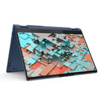 Windows 10 Professionnel, Intel Core i5-1135G7 Quad Core jusqu’à 4,2 GHz, support WiFi 6, Bluetooth et HDMI, prise US (bleu), Yoga 1JCD Core i5