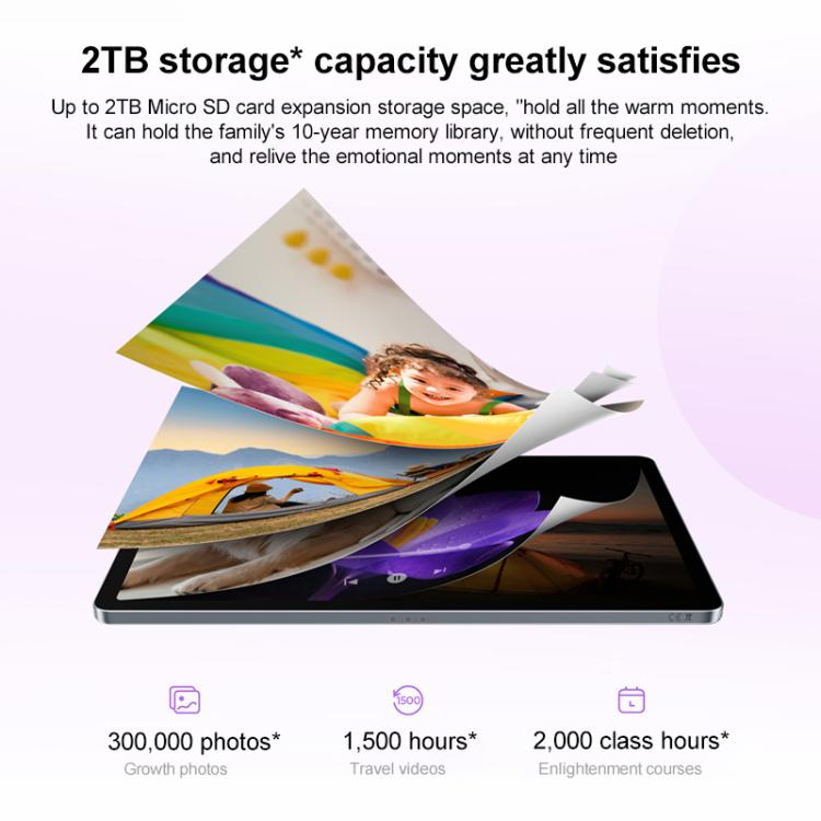 Tablette Lenovo Xiaoxin Pad 11 pouces 2025 5G, 8 Go+256 Go, Android 15, MediaTek Dimensity 6300 Octa Core, prise US, 8 Go+256 Go 5G