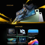 Tablette PC iQOO Pad5 12,1 pouces, 12GB+256GB, OriginOS 5 MediaTek Dimensity 9300+ Octa Core, 12GB+256GB