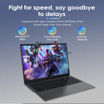 Ordinateur portable GXMO G156 15,6 pouces, 16GB+512GB, Windows 11 AMD Ryzen 7 5825U Octa Core, support déverrouillage par empreinte digitale, prise US, 32GB+1TB