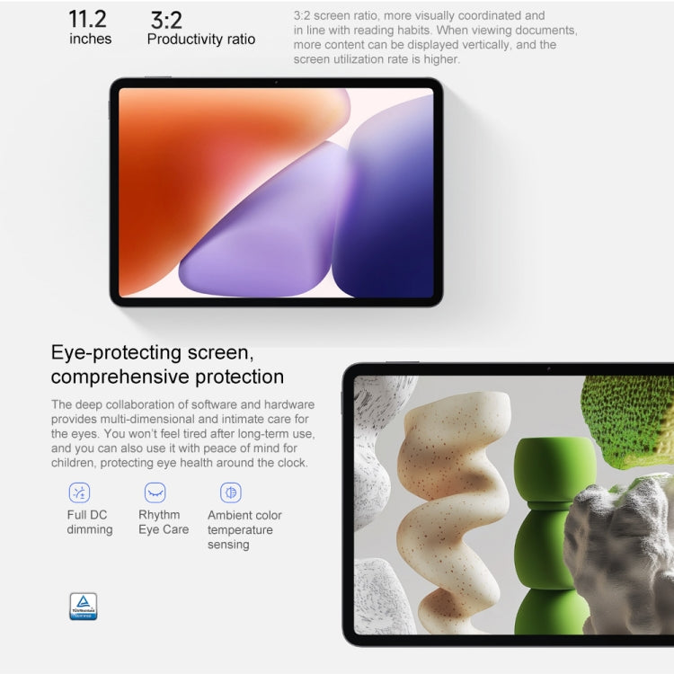 Xiaomi Pad 7 11,2 pouces, 8 Go+256 Go, HyperOS 2 Qualcomm Snapdragon 7+ Gen3 Octa Core, 8 Go+256 Go