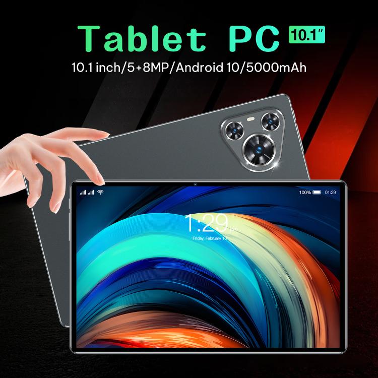 Tablette BDF P70 10,1 pouces 4G LTE, 6GB+128GB, Android 10 MTK6750 Octa Core, support double SIM, prise EU, 8GB+256GB, prise EU