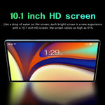 Tablette BDF P70 10,1 pouces 4G LTE, 6GB+128GB, Android 10 MTK6750 Octa Core, support double SIM, prise EU, 8GB+256GB, prise EU