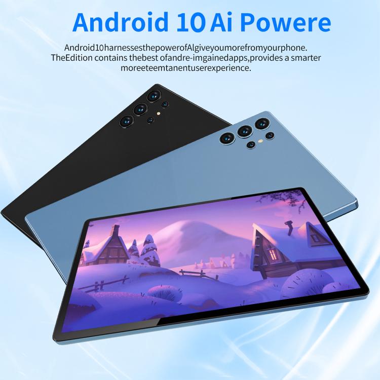 Tablette PC BDF H39 10,1 pouces 4G LTE, 6Go+128Go, Android 10 MTK6750 Octa Core, supporte double SIM, prise EU, 8Go+256Go, prise EU