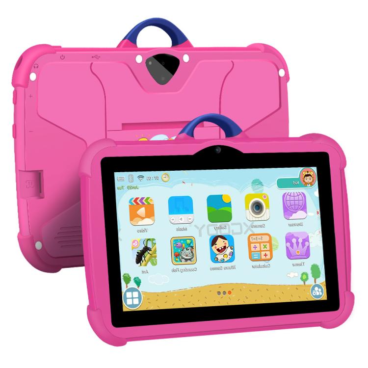 Tablette PC enfants BDF C8 7 pouces WiFi, 1Go+16Go, Android 8.1 MTK6735 Octa Core CPU, prise US, 3Go+32Go