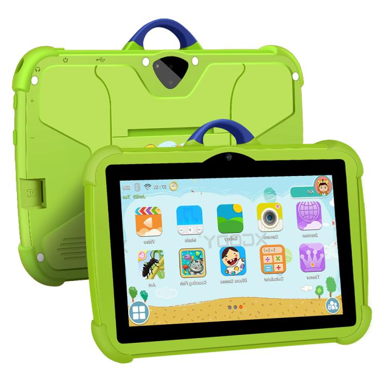 Tablette PC enfants BDF C8 7 pouces WiFi, 1Go+16Go, Android 8.1 MTK6735 Octa Core CPU, prise US, 3Go+32Go