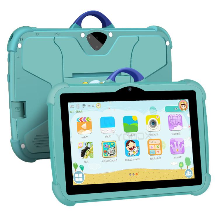 Tablette PC enfants BDF C8 7 pouces WiFi, 1Go+16Go, Android 8.1 MTK6735 Octa Core CPU, prise US, 3Go+32Go