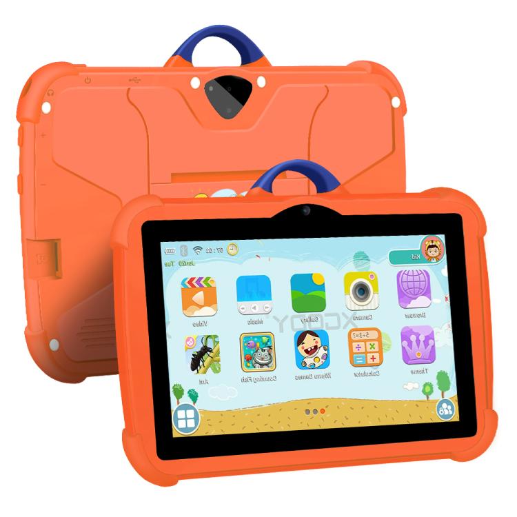 Tablette PC enfants BDF C8 7 pouces WiFi, 2Go+32Go, Android 8.1 MTK6735 Octa Core CPU, prise US, 4Go+64Go