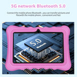 Tablette PC enfant WiFi BDF 7 pouces avec coque en silicone, 2 Go+32 Go, Android 8.1 MTK6735 Quad Core CPU, prise US, 4 Go+64 Go